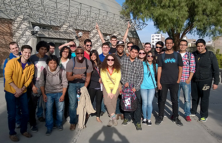 Purdue and Peru students during Maymester 2014