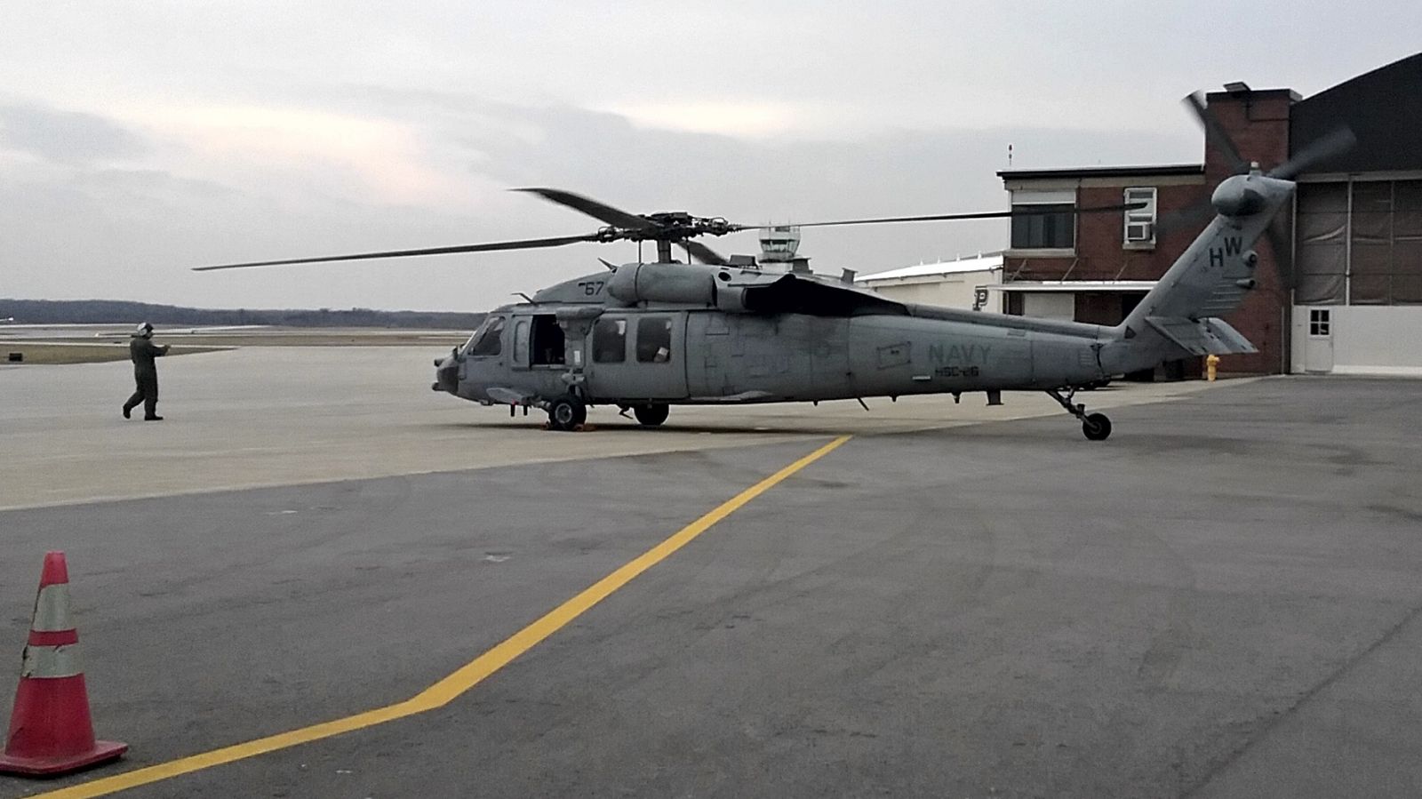 MH-60S Knighthawk at Purdue University Airport