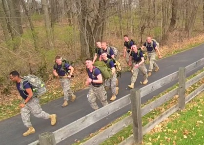 Competitors ranged from all branches (USAF, USMC, USA all represented), units, and schools. Some competed as individual, and others competed as teams.
