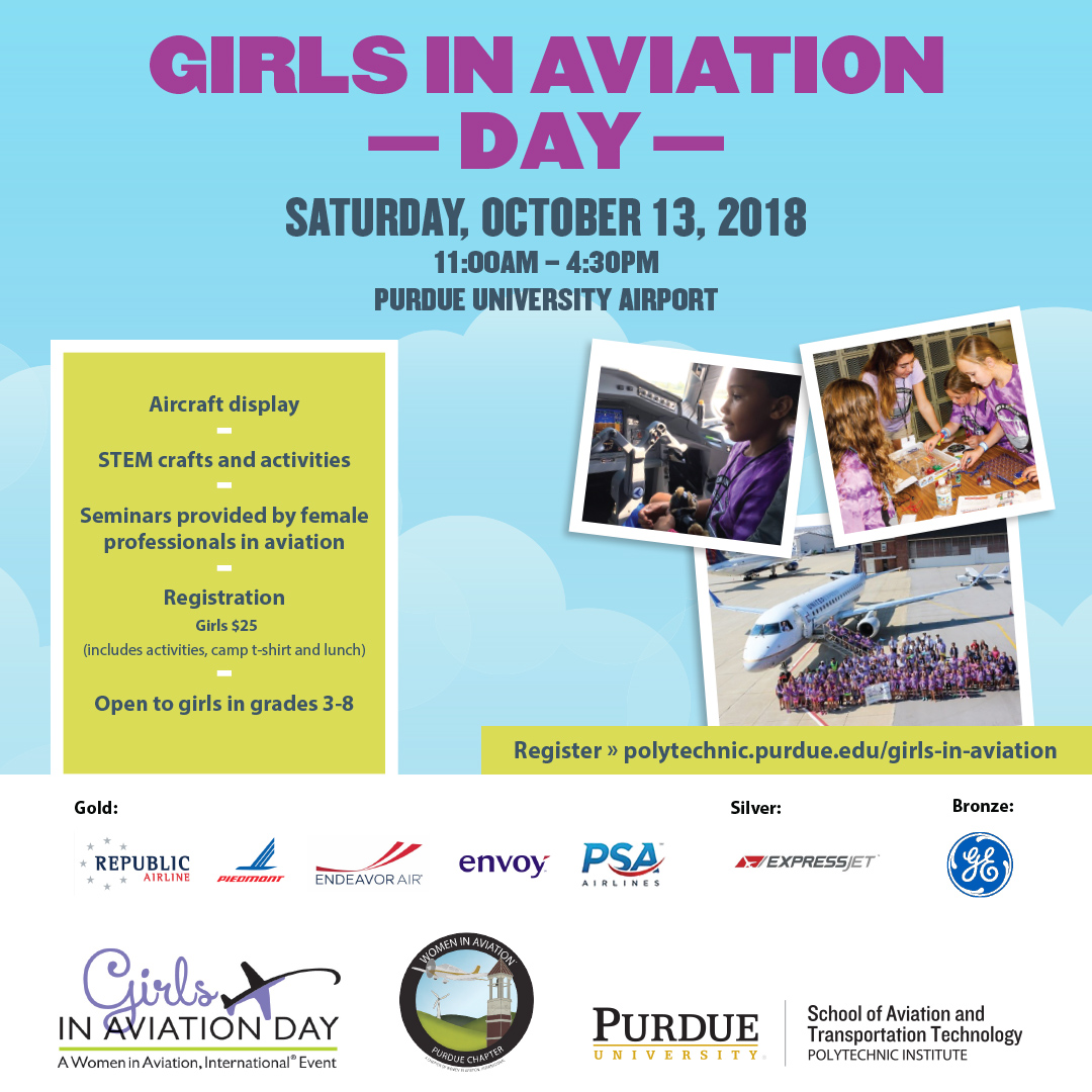 Girls in Aviation Day, October 13, 2018